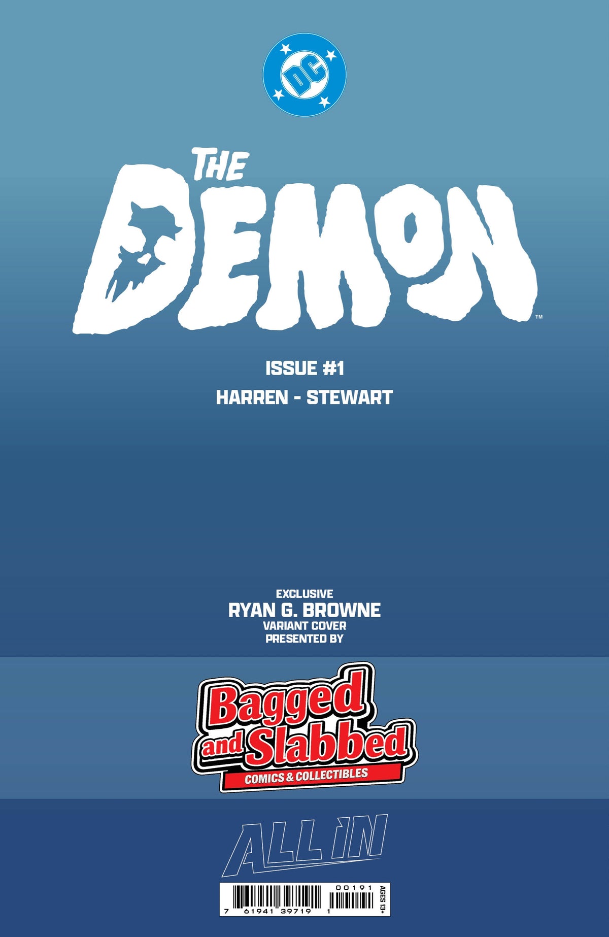 PRE-SALE DEMON #1 TRADE DRESS FOIL RYAN G. BROWNE