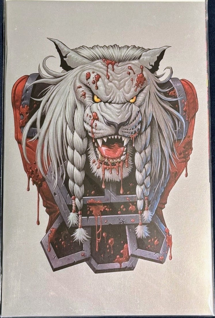 INVINCIBLE BATTLE BEAST #1 PETE CARROLL FOIL VIRGIN LTD 350