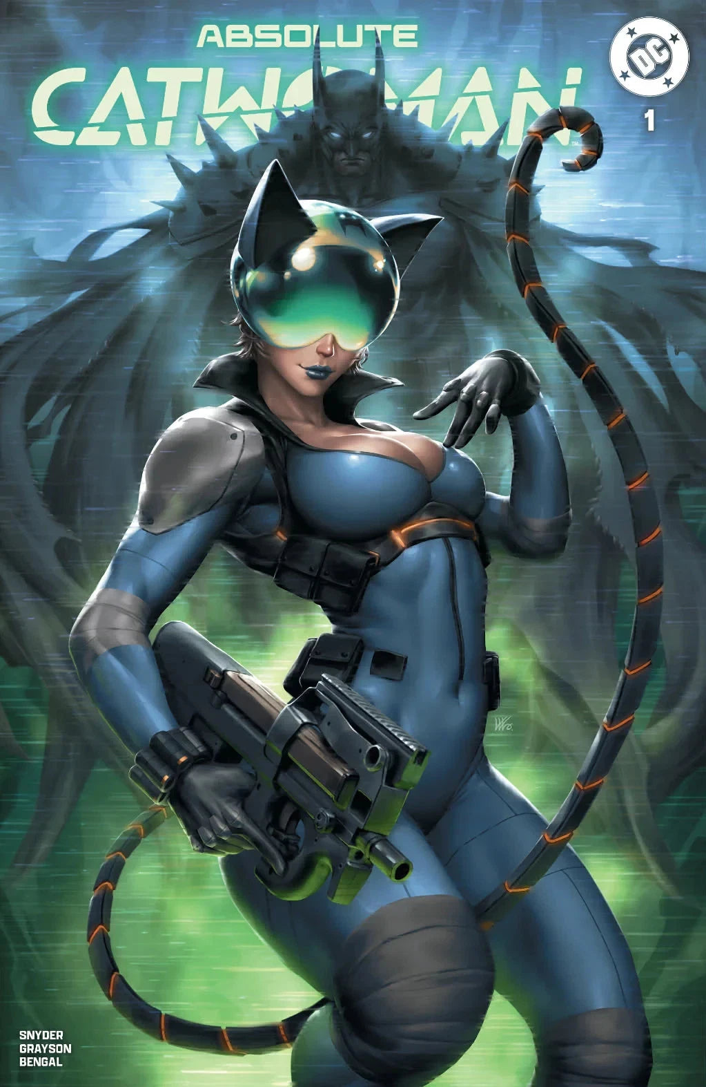 ABSOLUTE CATWOMAN #1 KENDRICK LIM TRADE DRESS LTD 3000