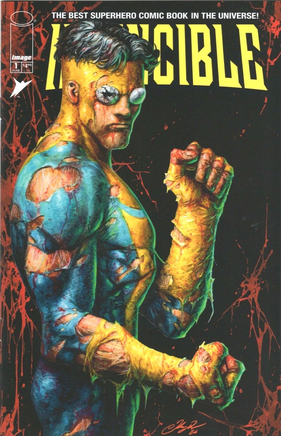 INVINCIBLE #1 JOHNNY DESJARDINS LTD 1500 COPIES