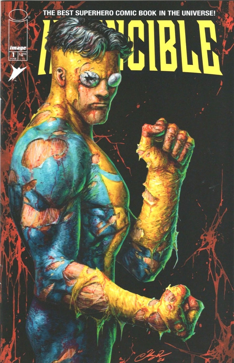 INVINCIBLE #1 JOHNNY DESJARDINS LTD 1500 COPIES