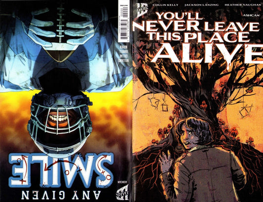 ANY GIVEN SMILE / YOU'LL NEVER LEAVE THIS PLACE ALIVE #1 ASHCAN IDW DARK HORSE RETAIL PROMO