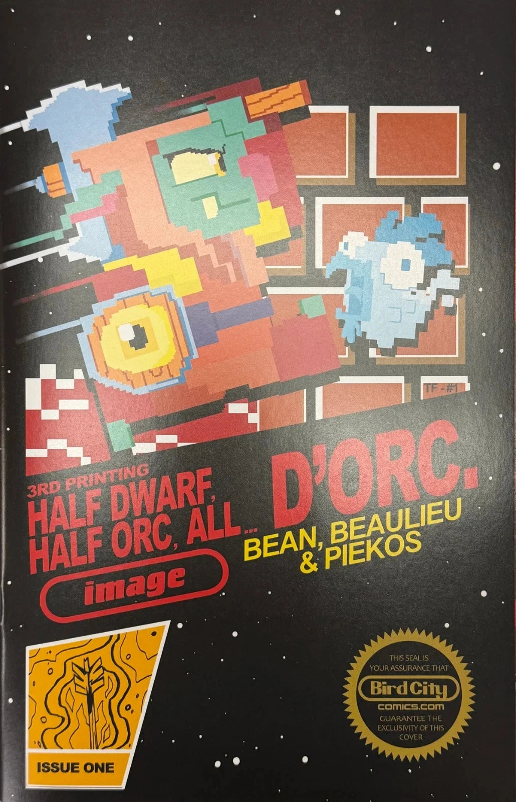DORC #1 3RD PRINT DORC - TRISH FORSTNER 8 BIT LTD 500 MARIO BROS