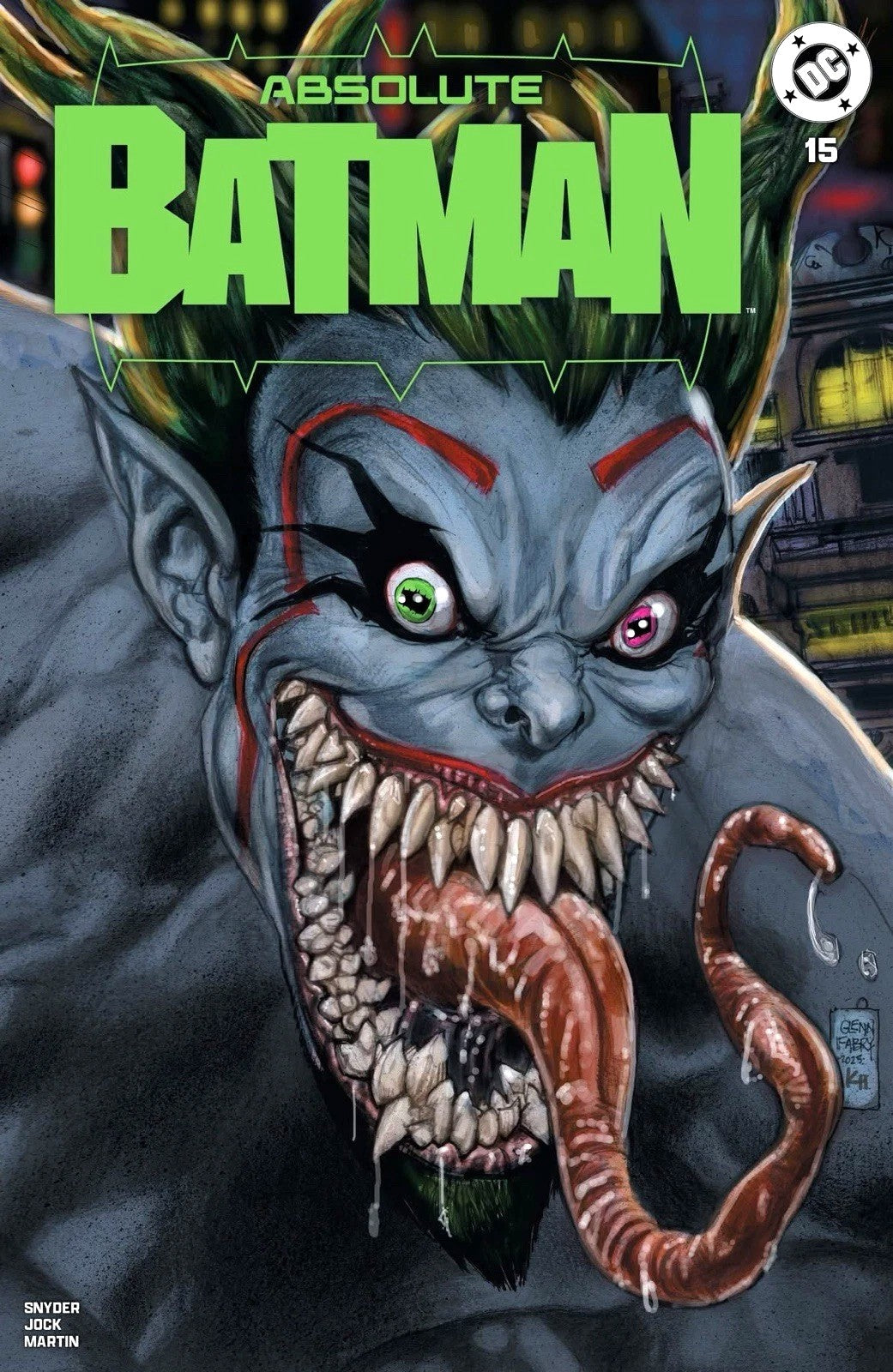 ABSOLUTE BATMAN #15 TRADE GLENN FABRY LTD 750 COPIES