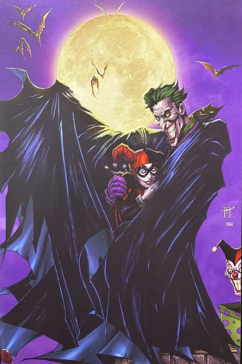 BEYOND: JOKER COMPLEX NYCC LTD 100 URIBE BATMAN 423 HOMAGE
