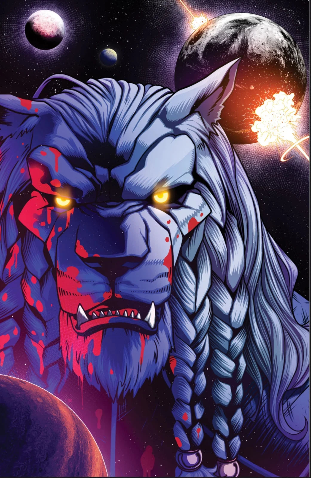 BATTLE BEAST #6 VIRGIN JAVIN JORDAN BIG TEXAS CON