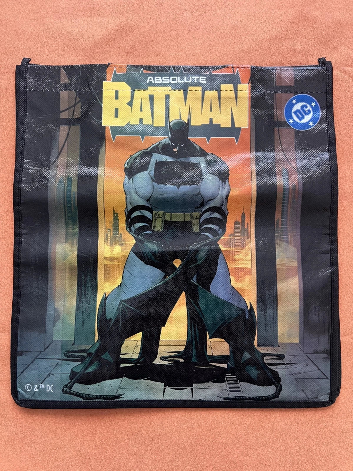 ABSOLUTE BATMAN & BATMAN - 1 DOUBLE SIDED REUSABLE BAG #1 COVERS